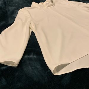 Halogen Tops - Halogen White Blouse - Worn only once! Halogen Tops - Halogen White Blouse - Worn only once!